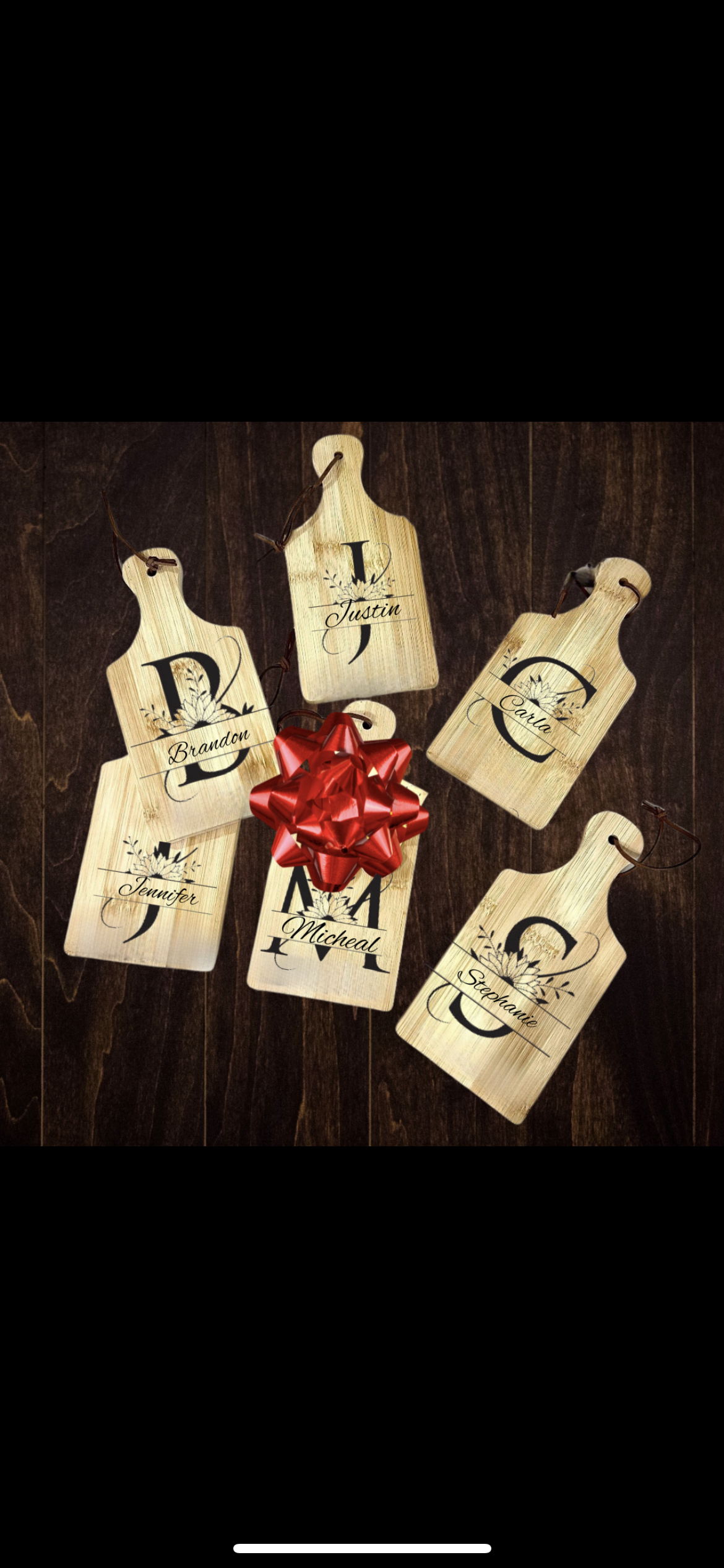 Custom Engraved Personalized Mini Charcuterie Board