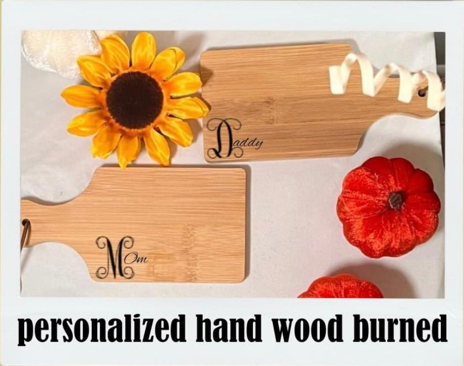 Custom Engraved Personalized Mini Charcuterie Board