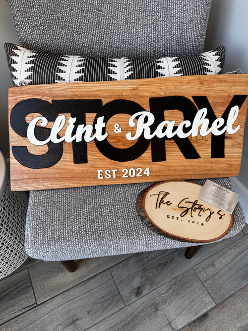 Custom Wedding signs