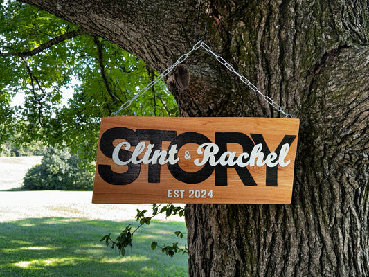 Custom Wedding signs