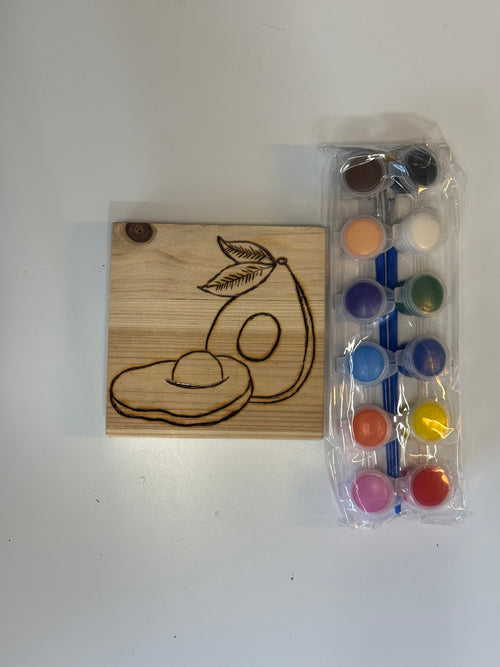 Paint your own Avacado Kit