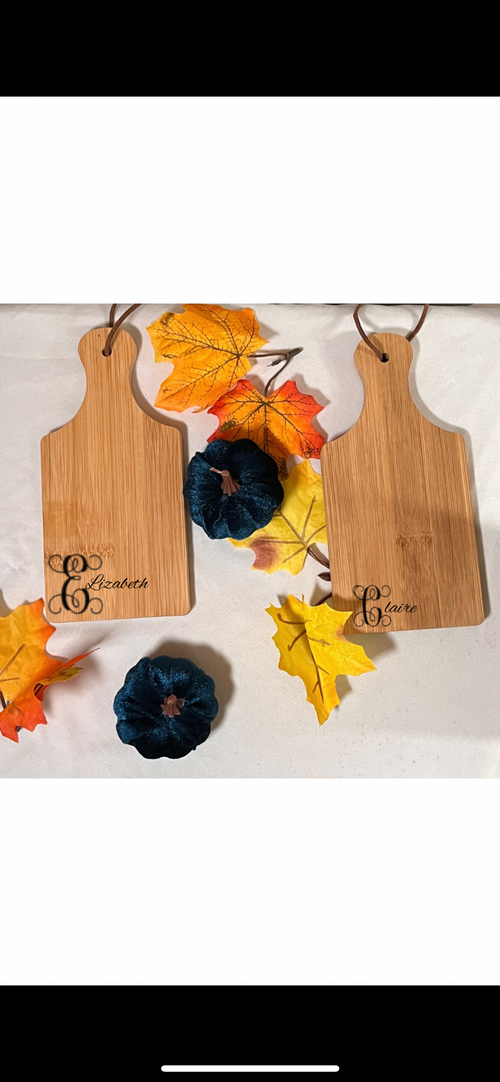 Custom Engraved Personalized Mini Charcuterie Board