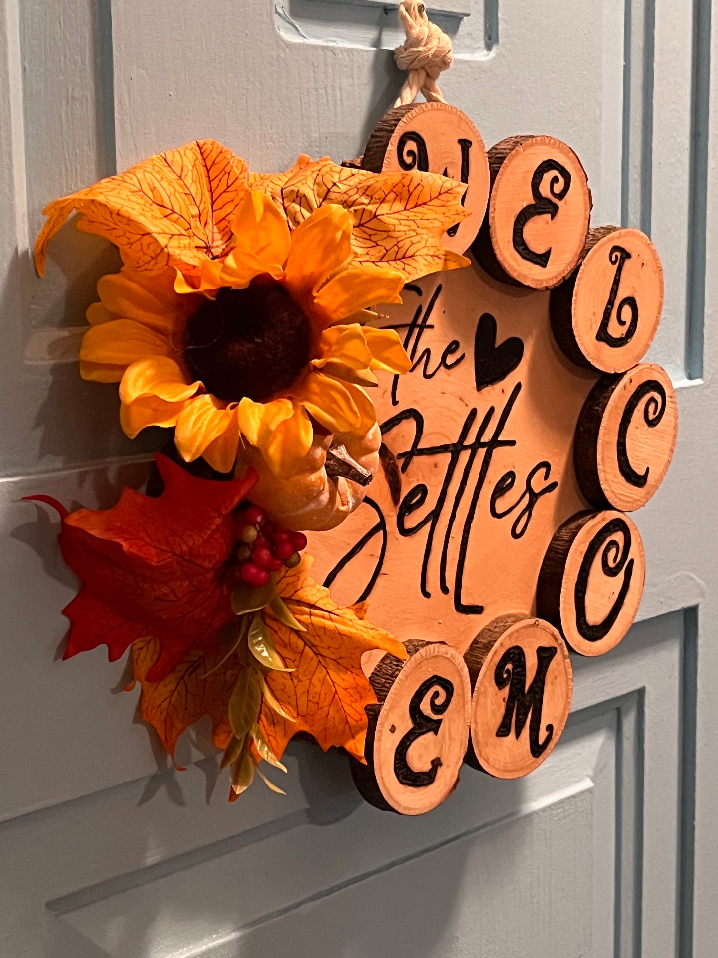 Fall Welcome Door Hanger