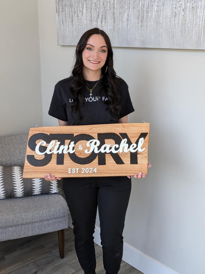 Custom Wedding signs